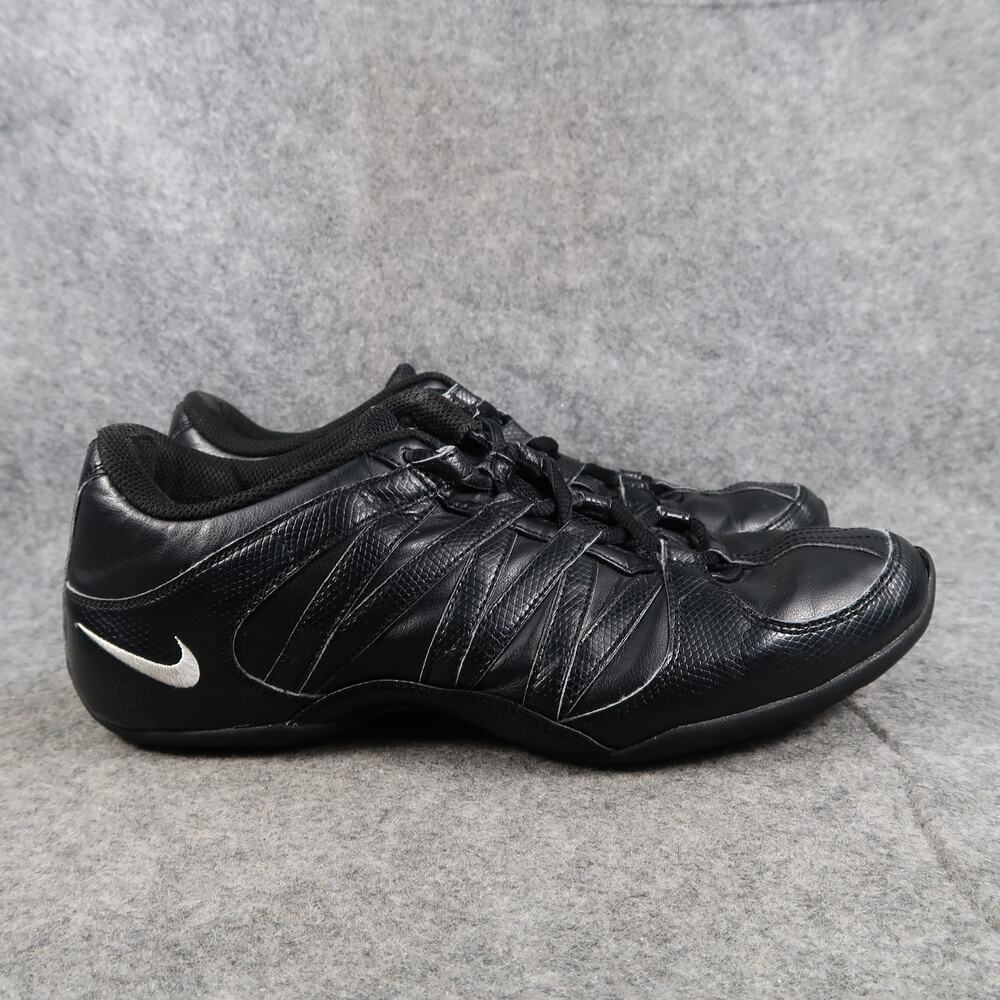 Nike Shoes Womens 8.5 Dance Cheer Sneakers Musique IV Black Leather Trainers